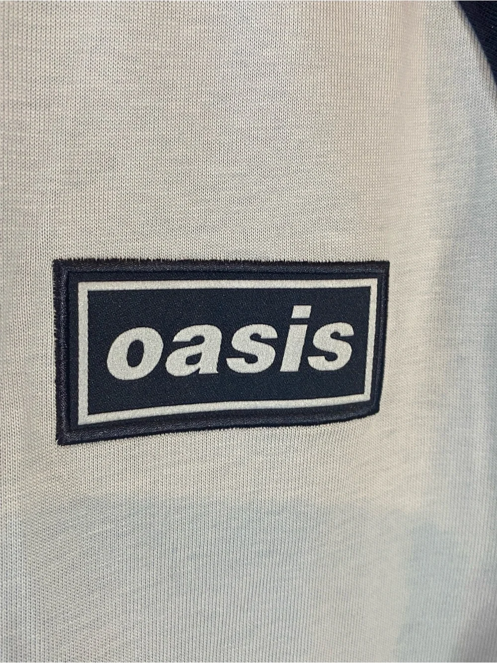 Adidas X Oasis Originals Tour 3-Stripes Long Sleeve T-shirt Blue KT3427 - Large